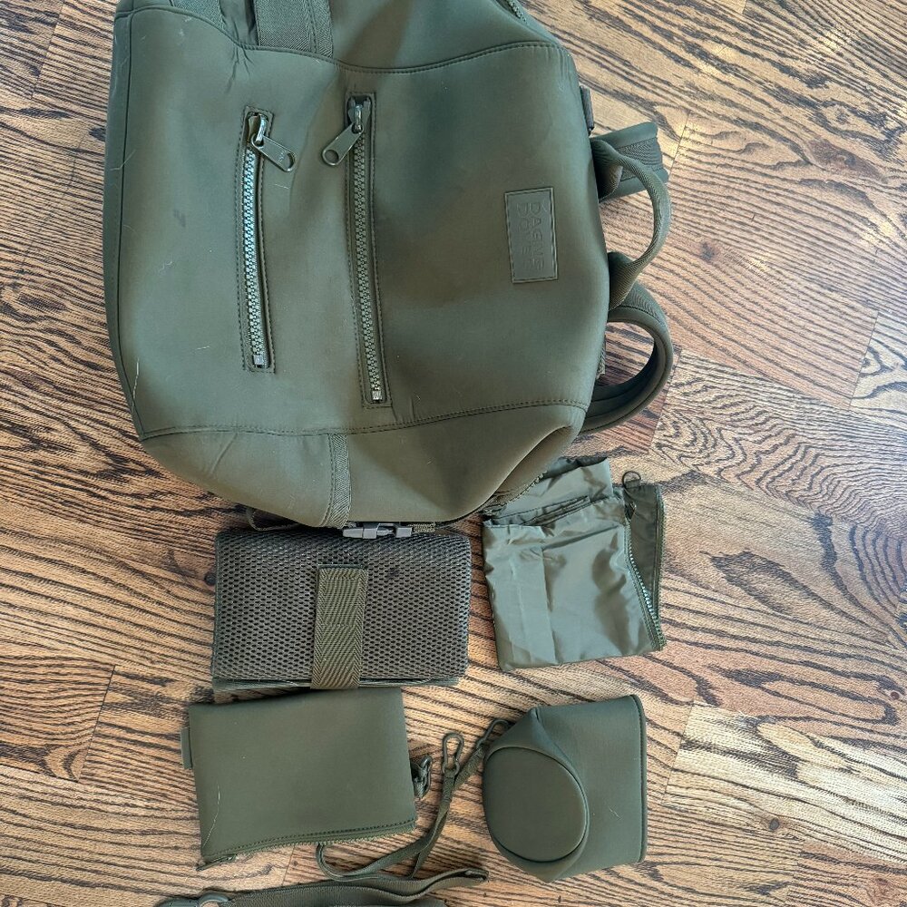 Dagne Dover Olive Green Bag Set